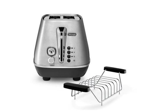 [CTI2103.S] Distina Flair 2 Slice Toaster Finess Silver