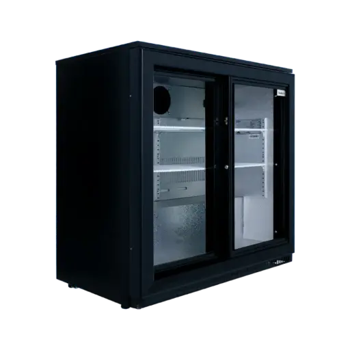 [DBQ-220LS-DIS] 200L Under Counter Beverage Cooler Sliding Door