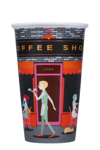 [DLSC066] Thermal Mug Coffee Shop