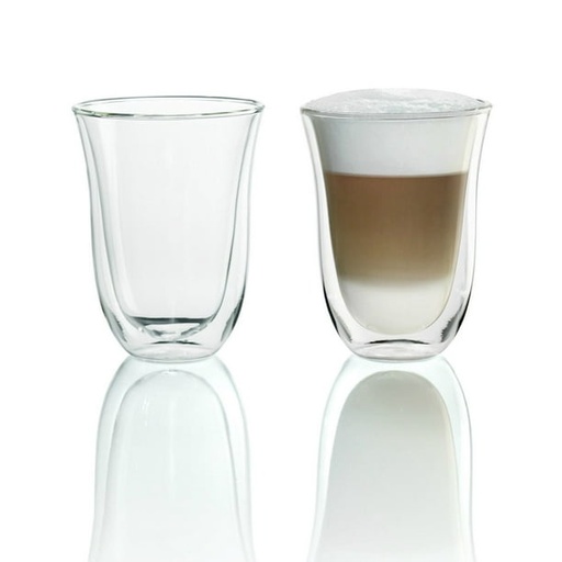 [DLSC312] Glasses Latte Delonghi