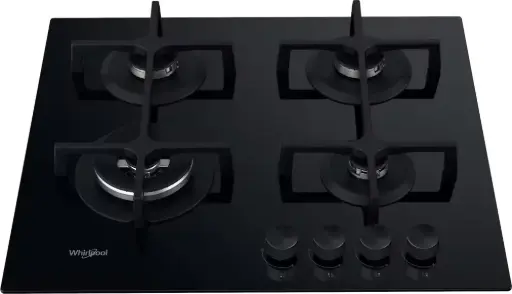 [GOA6423/NB] Hob 60CM Gas on Glass 4 Burners