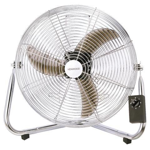 [IF450] FAN DESK TOP SILVER KENWOOD 3 SPEED 75W