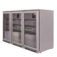 [SD-300SS] Bev Cooler 300L Triple Door Under Counter S/Steel