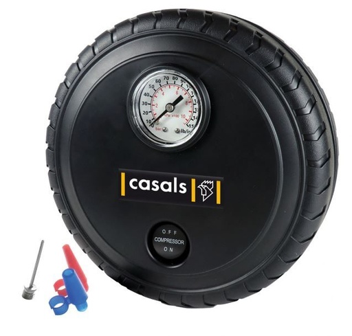 [VTI260] Tyre Inflator W/Pressure Gauge Plastic 250PSI 12V