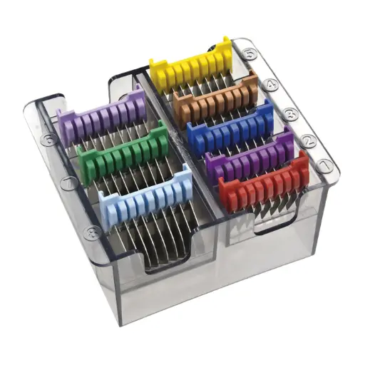 [WSA1233-7050] Bravura Metal Attachment Comb Set 8 PCS