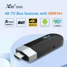 [X98S500] TV Box Android 11.0 4K IPTV 2GB 16GB 2.4g&5g WiFi