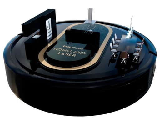 [948895] Vacuum Cleaner BLK 300ml 14.8V Homeland Laser