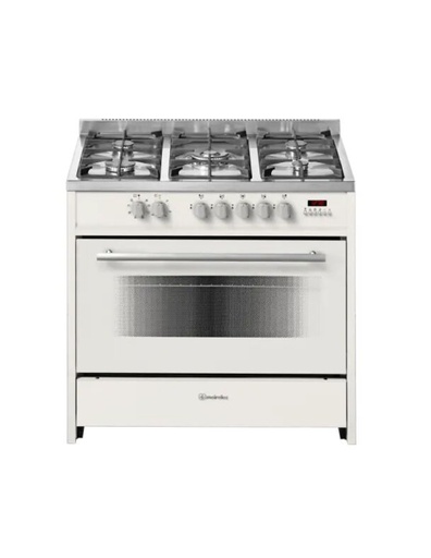 [E915CR] Freestanding, 90cm, Gas/Elec Oven- Cream