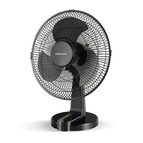 [35810B] Fan Desktop Plastic Black 30cm 35W "Aquillo"