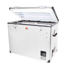 [SMDZ-EX95] SnoMaster 95L Stainless Steel Fridge/Freezer AC/DC