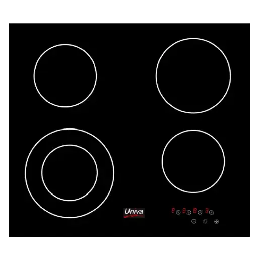 [U156TCD] Hob Ceran 4 plates with Touch Control