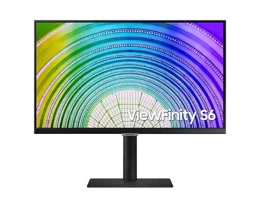 [LS24A600UCAXXA] Monitor 24" QHD High Res 16:9 Flat B/less