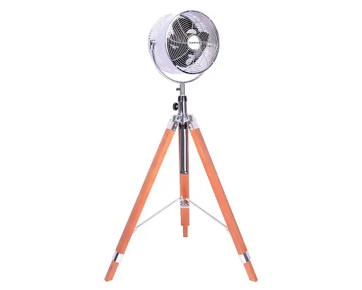 [944110] Fan 3 Speed Height Adjustable Pedestal Steel 25cm 80W "Ventilador Bris"