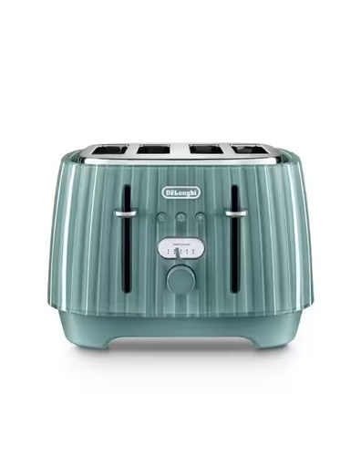 [CTD4003.GR] Ballerina Breakfast Set 4 Slice toaster  - Laguna Green   