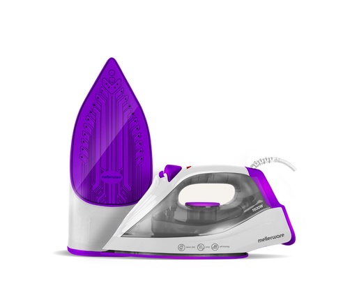 [23160] Iron Steam / Dry / Spray Non-Stick Purple 250ml 1600W "Vapour II"