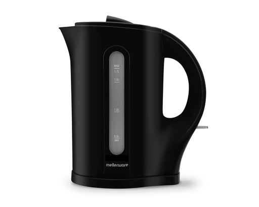 [21003BK] Kettle Cordless Plastic Black 1.7L 2200W "Tugela"
