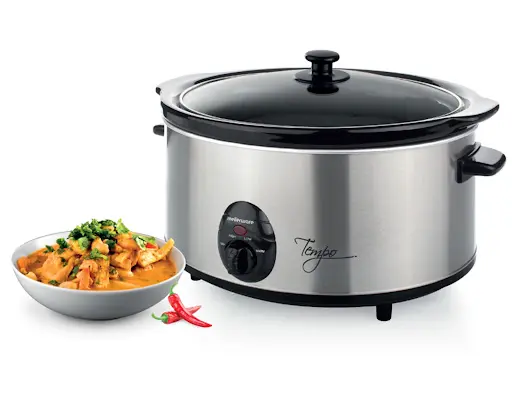 [27565A] Slow Cooker Stainless Steel Brushed 3.5L 240W "Tempo"