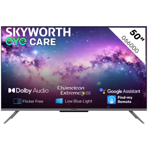 [SKW-50G6600G] SKYWORTH 50" UHD GOOGLE TV