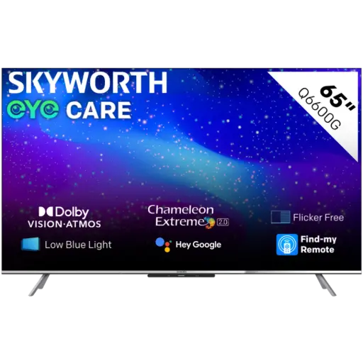 [SKW-65Q6600G] SKYWORTH 65” UHD QLED GOOGLE TV