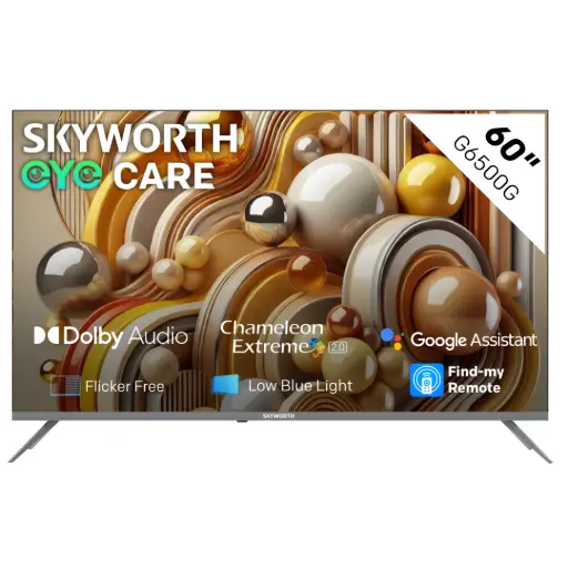 [SKW-60G6500G] SKYWORTH 60" UHD GOOGLE TV