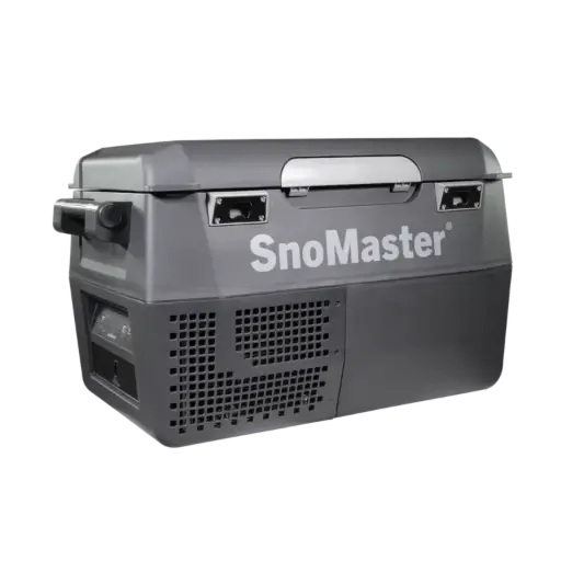 [SMDZ-LS25] SnoMaster - 25.2L Plastic Portable Fridge/Freezer DC With 220V Power Adapter - Grey 