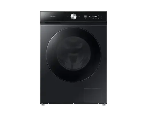 [WD12BB944DGBFA] FRONT LOAD WASHER / DRYER COMBO 12KG Black Caviar Bespoke, DIT- 20 Year Warranty, Design, Eco bubble, AI Wash, Steam 