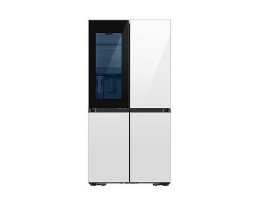 [RF71DB975012FA] Bespoke French Door Fridge with See-thru door, White,704L