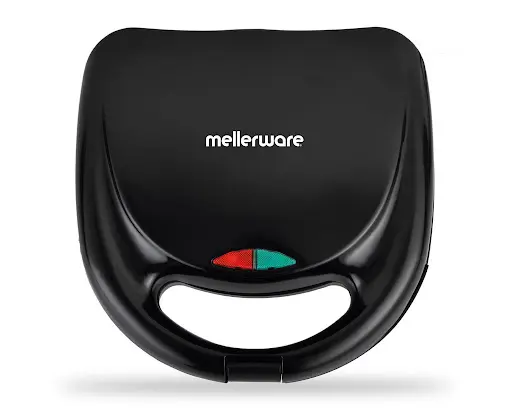 [25100A] Sandwich Maker 2 Slice Non-Stick Black 800W "Mercury"
