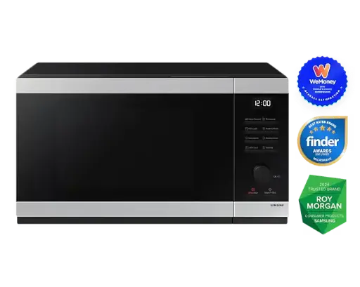 [MS32DG4504ATFA] Samsung 32L Solo Microwave Oven Silver 