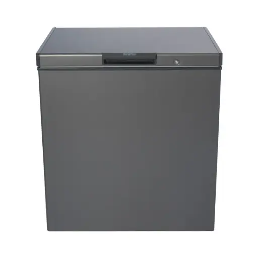 [KCG215GR] Chest Freezer 203L Grey Lockable Basket