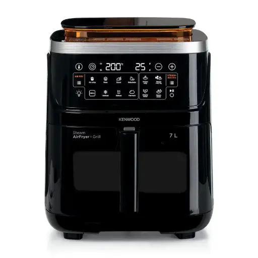 [HFS92.000BK] 7L Air Fryer & Steamer (3-in-1 ) with Window