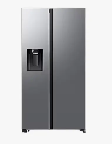 [RS70F65K2TFA] Samsung Side by Side, Bespoke AI with SmartThings, Silver , 617L