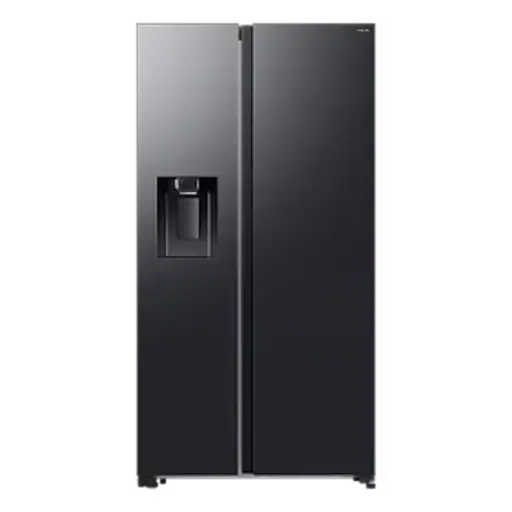 [RS70F65K2FFA] Samsung BESPOKE AI Side by Side with SmartThings (WIFI), Non-plumbed, Black , 617L