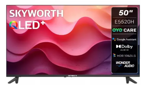 [SKW-50E5520H] Skyworth 50" 2K QLED Google TV
